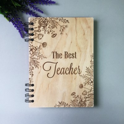 ПІД ЗАМОВЛЕННЯ. Блокнот "The Best Teacher". Термін виготовлення 2-3 робочих дні.