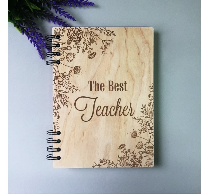 ПІД ЗАМОВЛЕННЯ. Блокнот "The Best Teacher". Термін виготовлення 2-3 робочих дні.