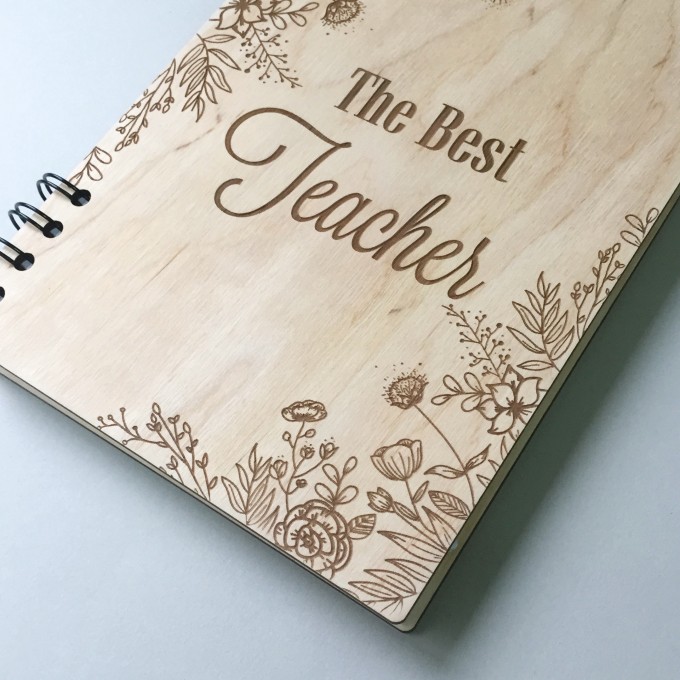 ПІД ЗАМОВЛЕННЯ. Блокнот "The Best Teacher". Термін виготовлення 2-3 робочих дні.