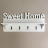 Ключниця ''Sweet Home'' біла. Термін виготовлення 3-5 робочих днів.