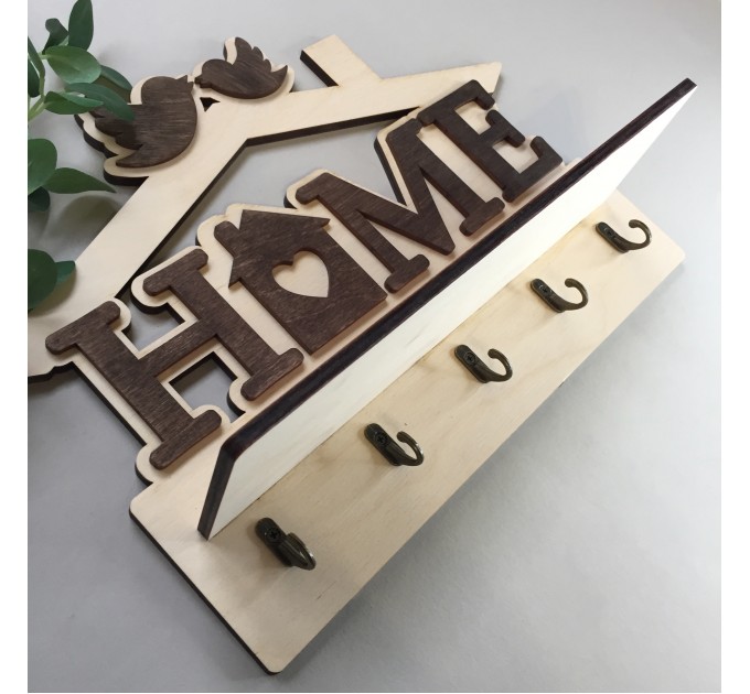 Ключниця ''Home'' натуральна. В наявності